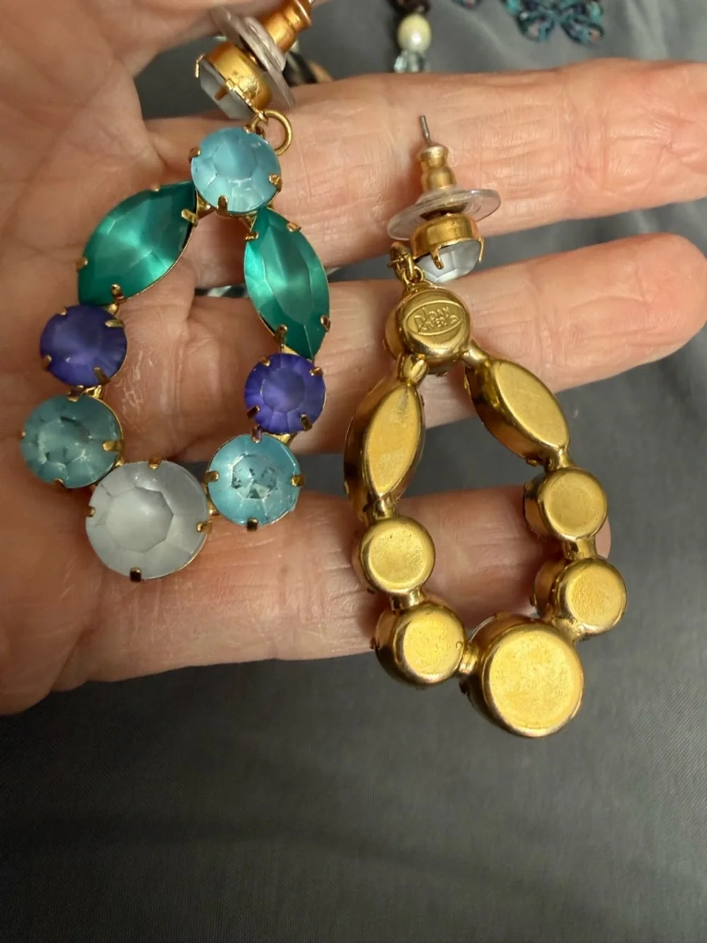 Vintage to New Turquoise and Aqua Jewelry Lot - Picture 12 of 12